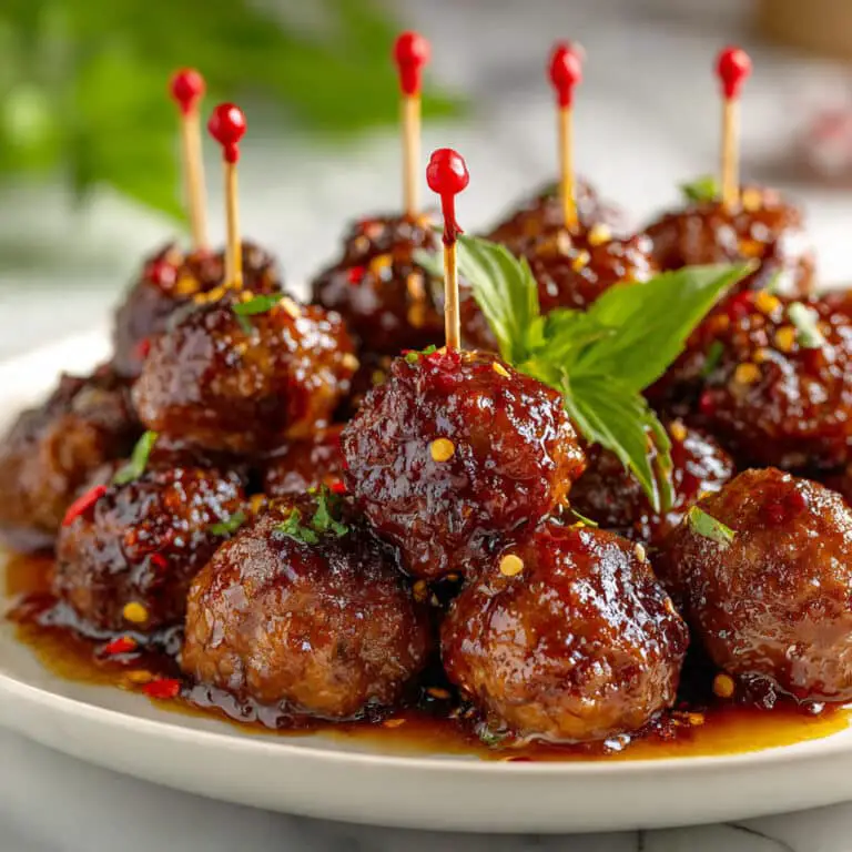 Slow Cooker Brown Sugar Glazed Meatballs Recipe