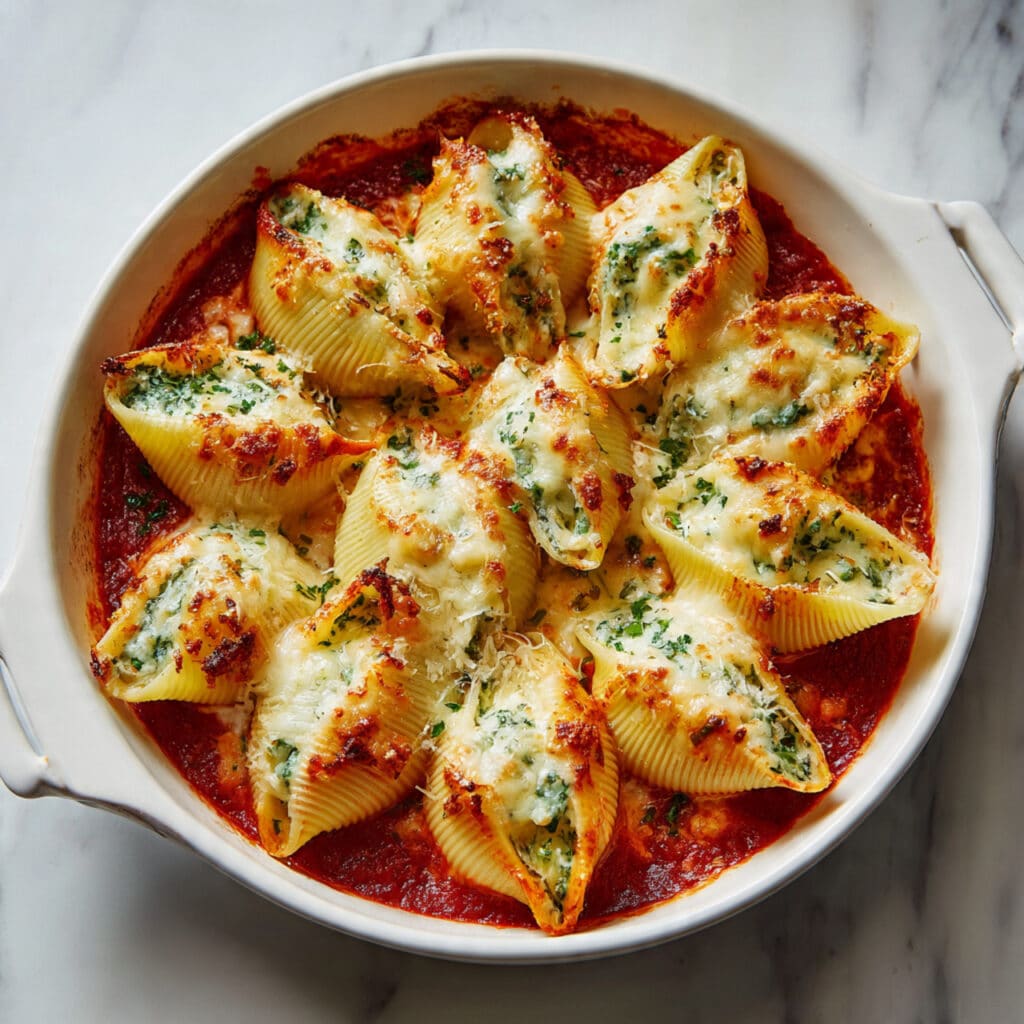 Christmas Stuffed Shells: A Festive Comfort Classic for the Holidays Recipe