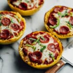 Spaghetti Squash Pizzas Recipe