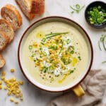 Yellow Tomato and Corn Gazpacho Recipe