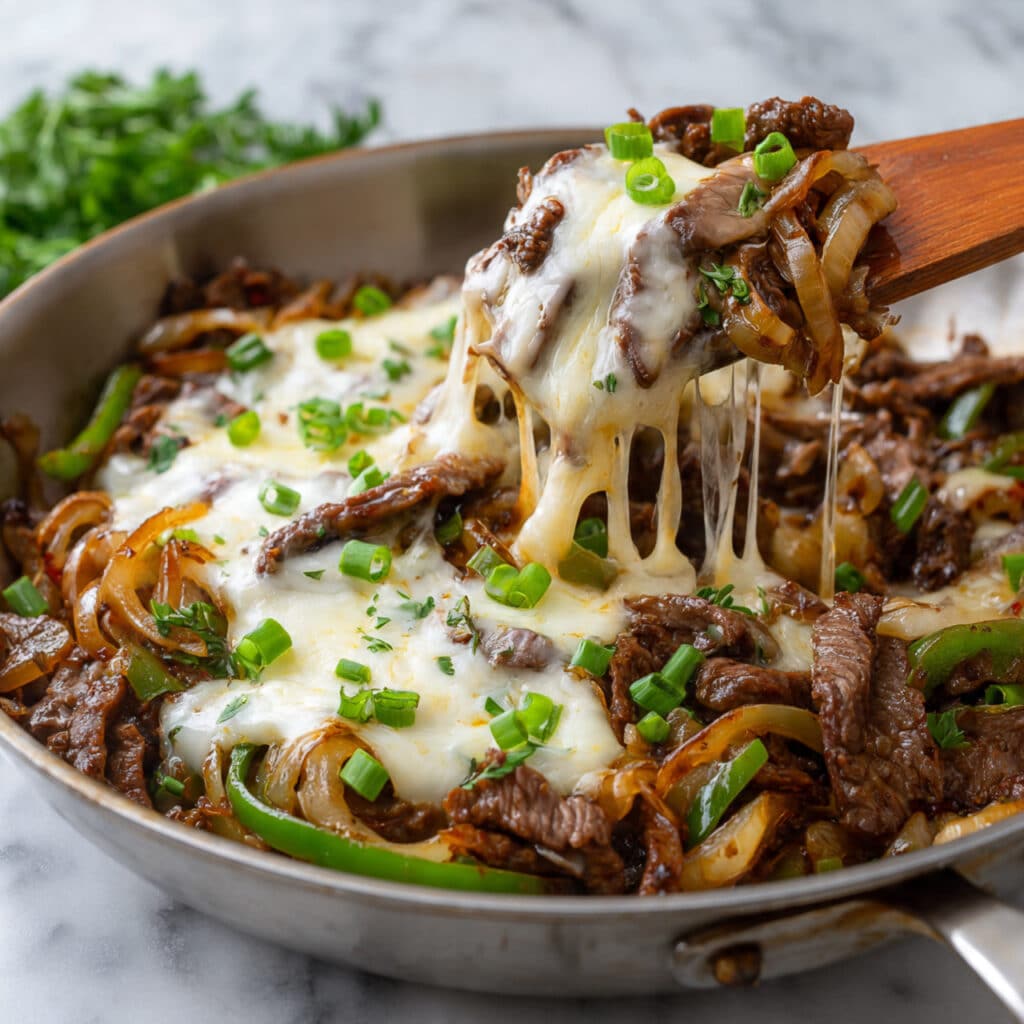 Philly Cheesesteak Bowls Recipe