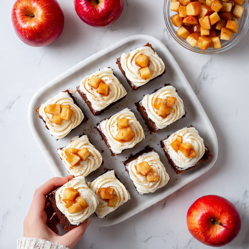 Vegan Applesauce Cake with Vegan Buttercream Frosting Recipe