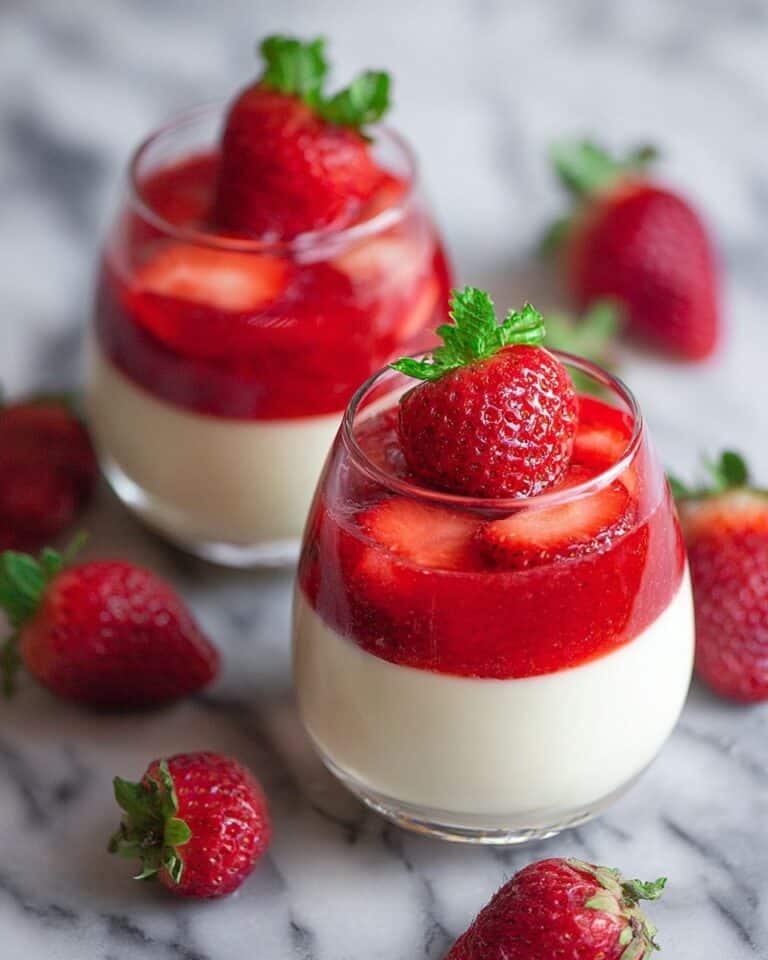 Strawberry Panna Cotta Recipe