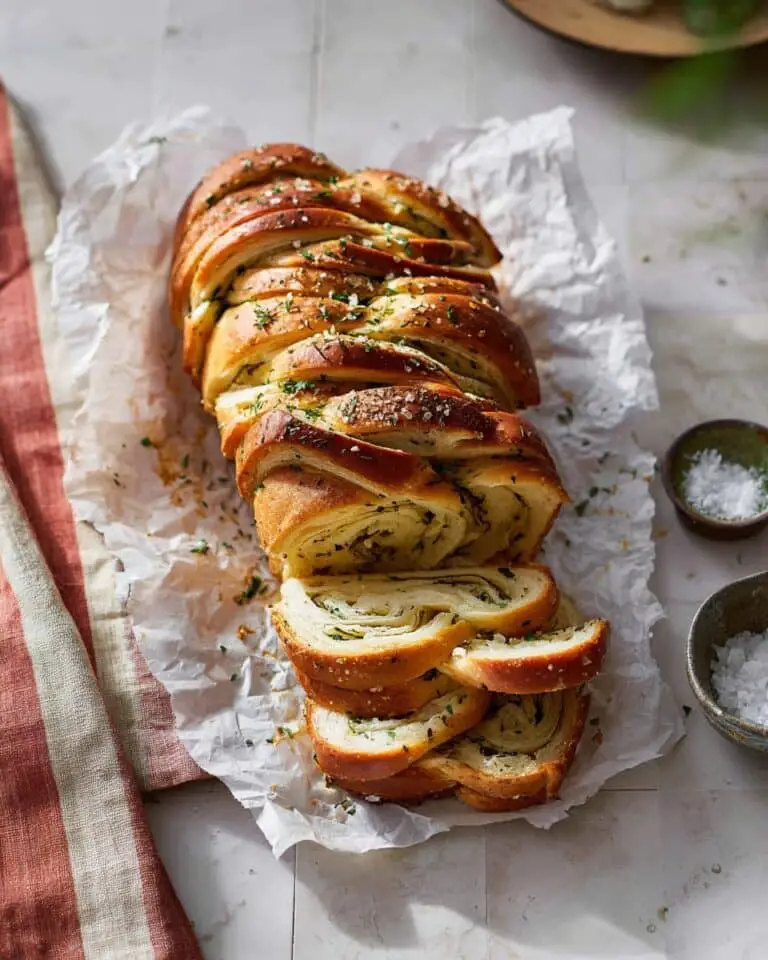 Sourdough Discard Garlic Pull Apart Bread Recipe