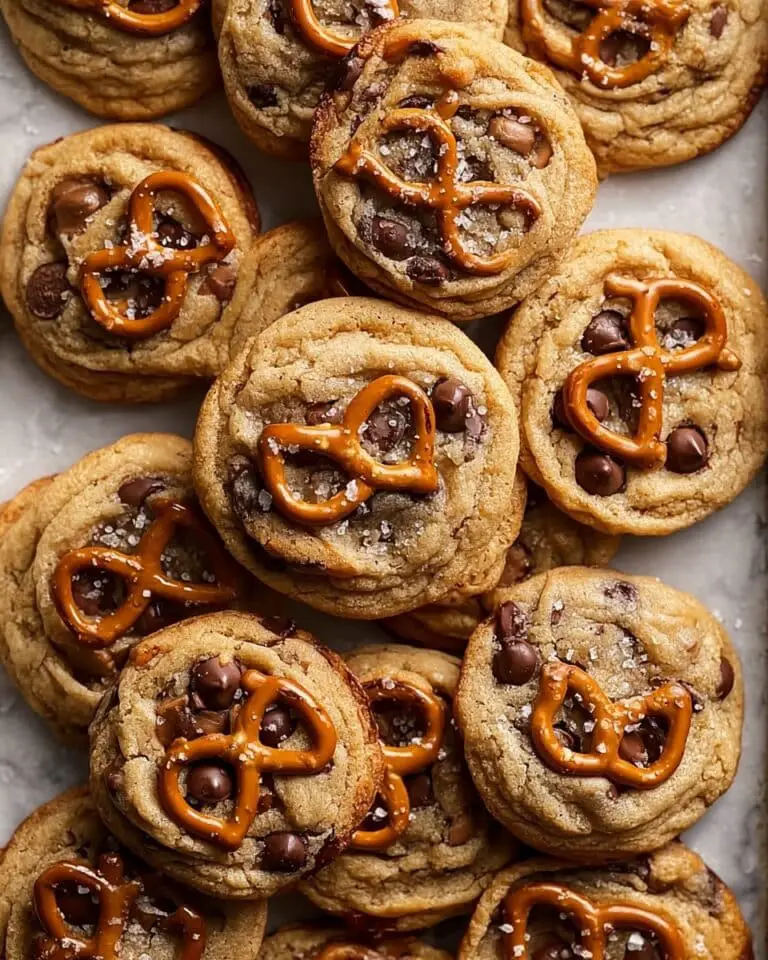 Peanut Butter Pretzel Cookies Recipe