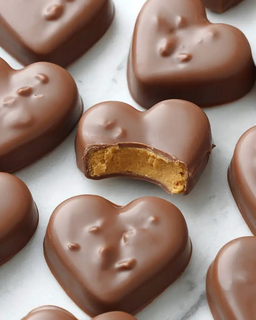 Chocolate Peanut Butter Valentine’s Heart Recipe