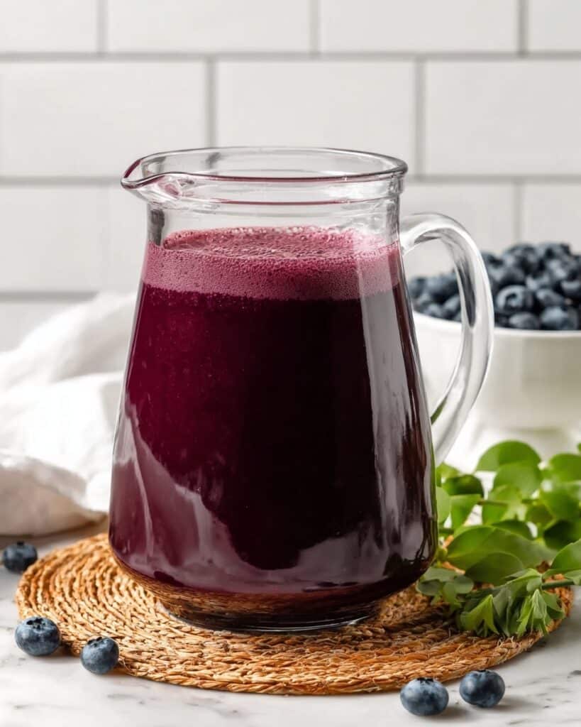 Blueberry Iced Tea - Refreshing Summer Drink Perfect for Warm Days