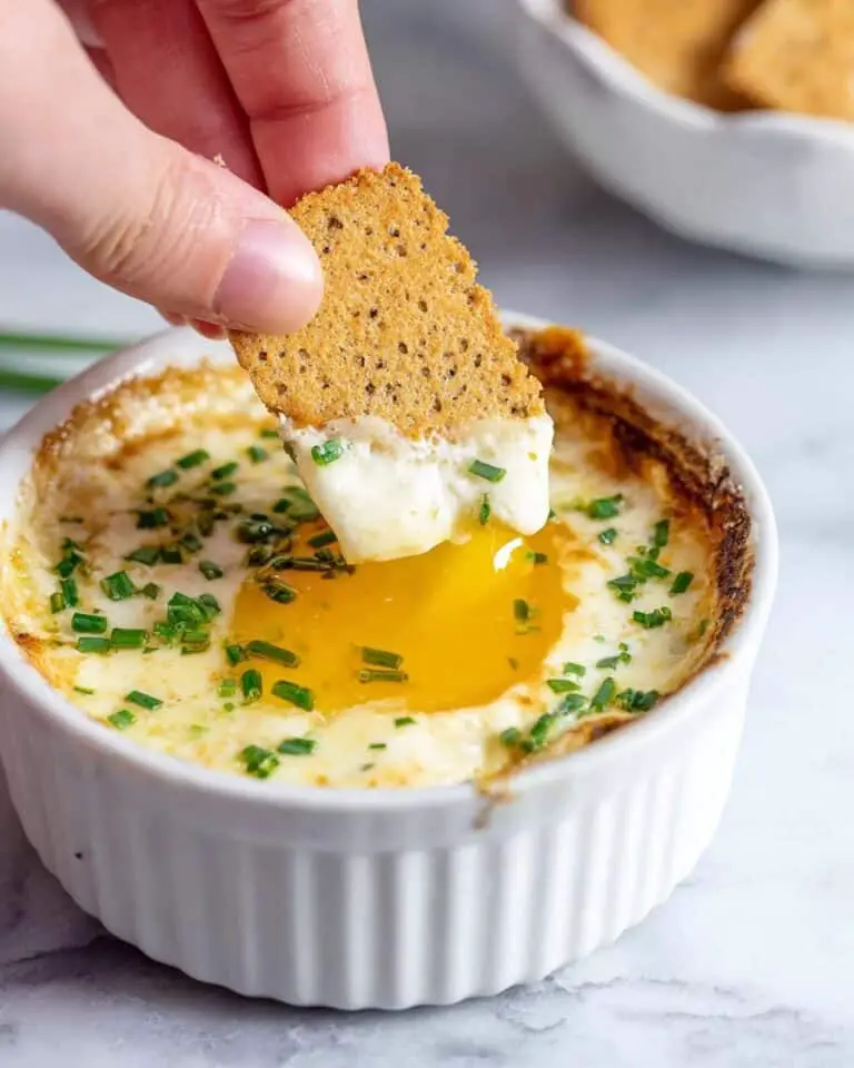 Shirred Eggs with Chives and Parmesan Recipe