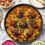 One Pan Shawarma Chicken & Rice Recipe