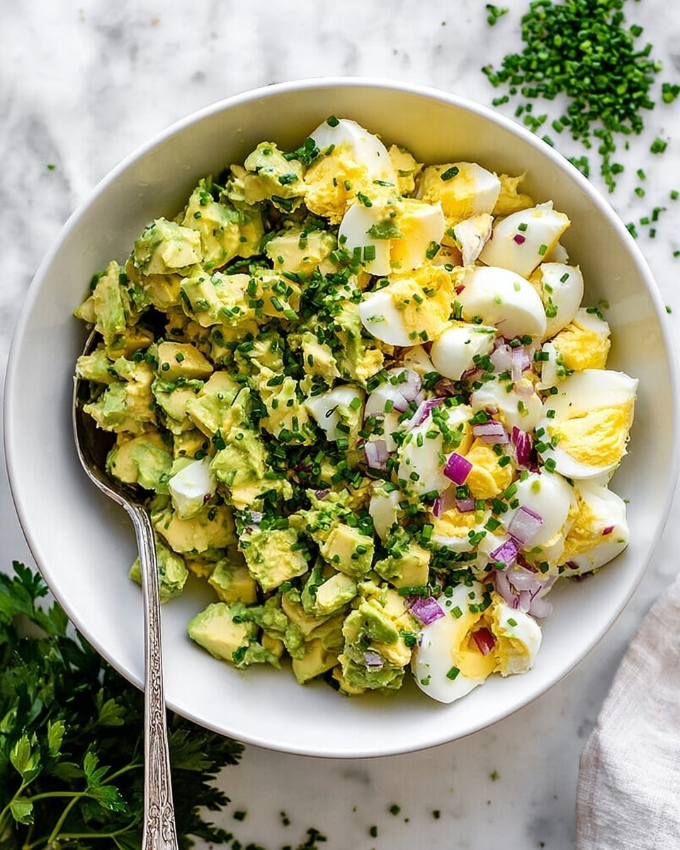 Avocado Egg Salad Recipe