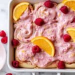 Lemon Raspberry Sweet Rolls Recipe