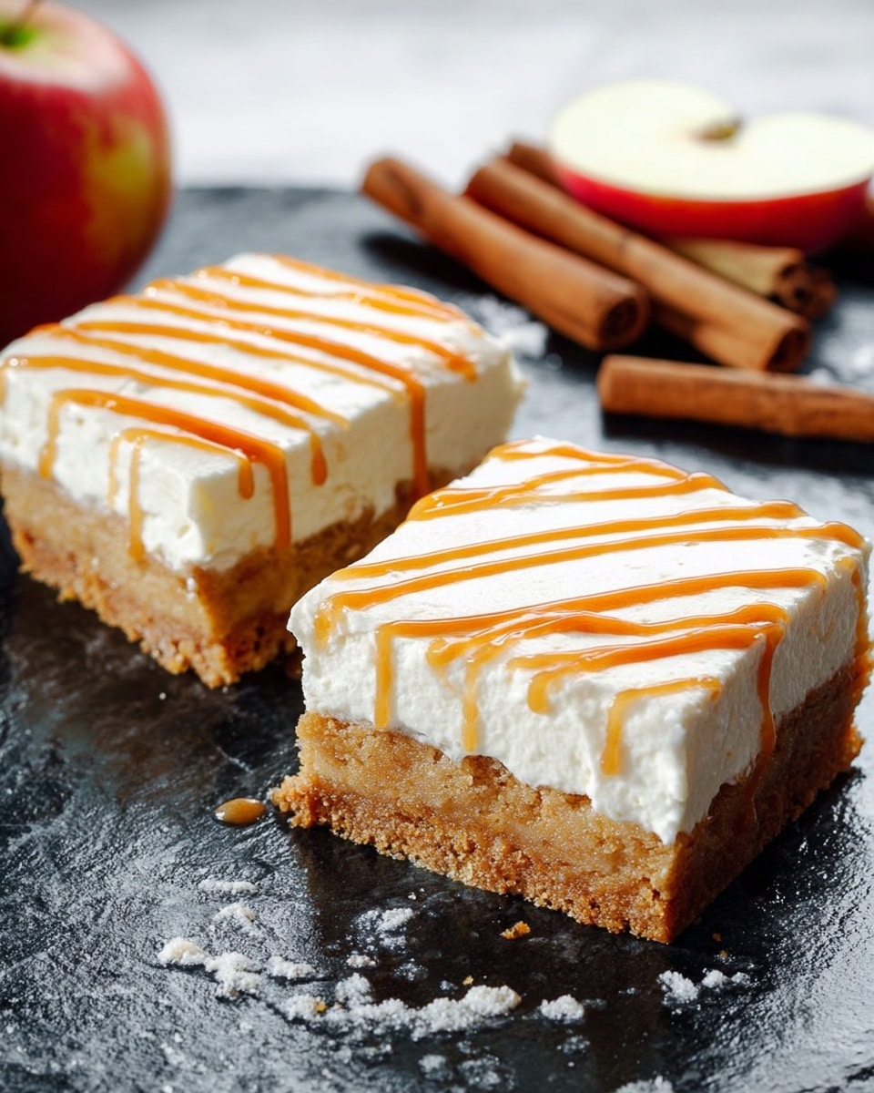 Apple Blondie Cheesecake Bars Recipe