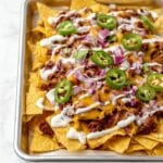 Loaded Baked Chili Cheese Nachos Recipe