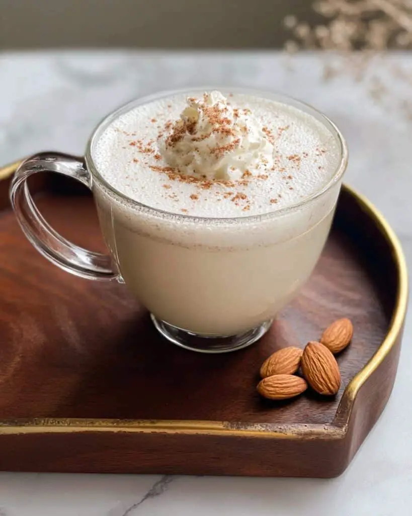 Vanilla Almond Snowflake Latte Recipe