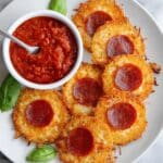 Pepperoni & Cheese Crisps - Keto Recipe