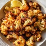 Garlic-Parmesan Roasted Cauliflower Recipe