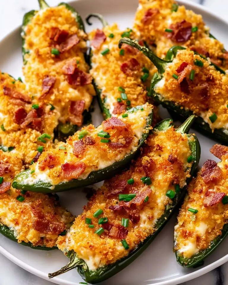 Cheesy Bacon Jalapeño Poppers Recipe