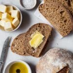 No Knead Whole Wheat Bread Recipe
