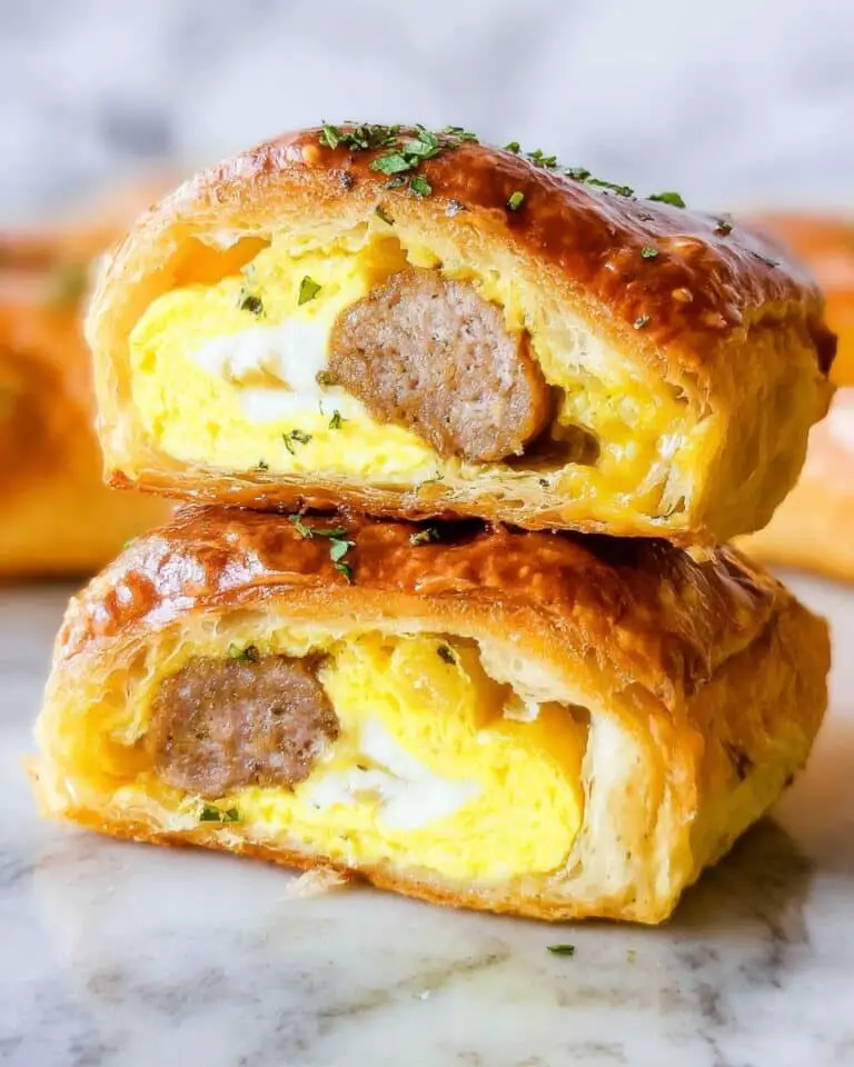Sausage and Egg Breakfast Rolls Recipe