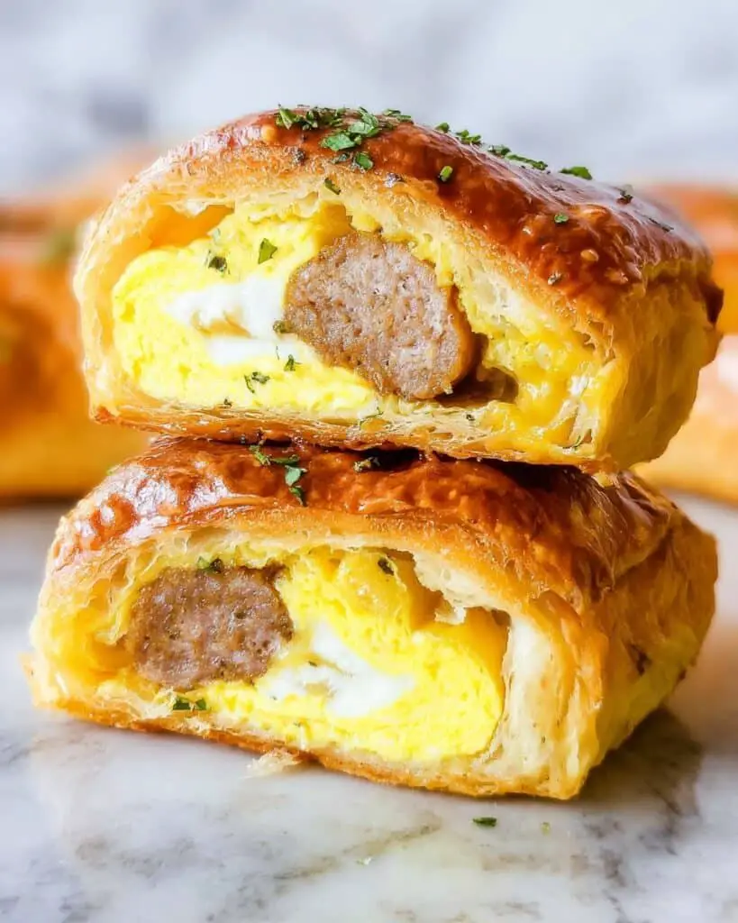 Sausage and Egg Breakfast Rolls Recipe
