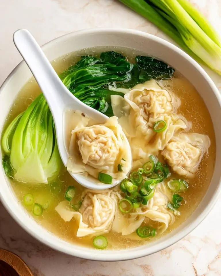 Easy Wonton Noodle Soup Recipe