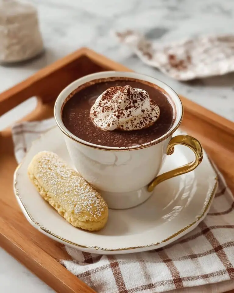 Tiramisu Hot Chocolate Recipe