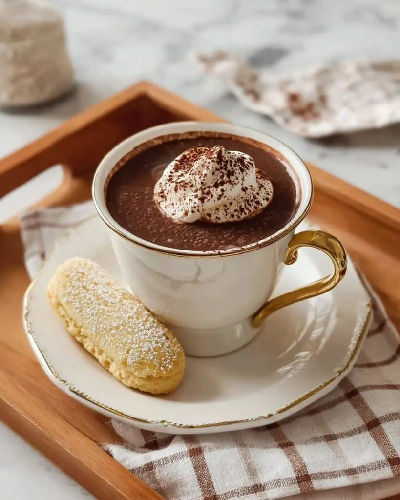 Tiramisu Hot Chocolate Recipe