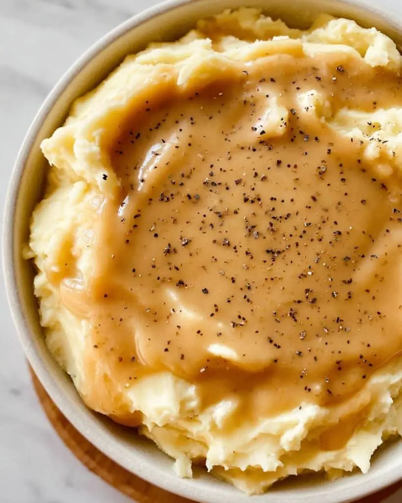 The Best Roasted Garlic Gravy Recipe