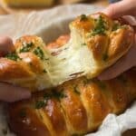 Cheesy Mozzarella Stuffed Bread Recipe