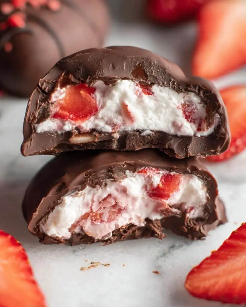 Chocolate Strawberry Yogurt Clusters Recipe