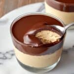 Vegan Peanut Butter Mousse with Chocolate Ganache Recipe