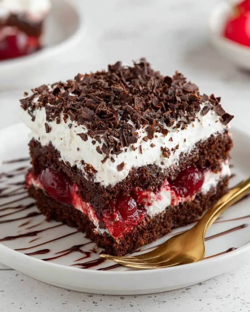 Black Forest Poke Cake Recipe