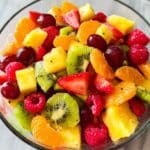 Fruit Salad with Honey Lime Dressing Recipe