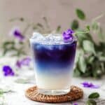 Butterfly Pea Milk Latte Recipe