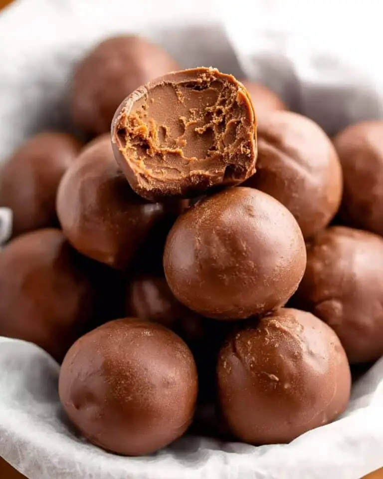 4 Ingredient Chocolate Peanut Butter No Bake Energy Bites Recipe