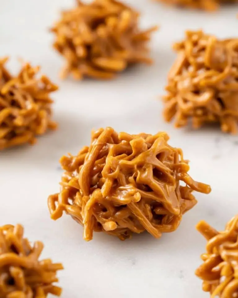 Butterscotch Peanut Noodle Haystacks Recipe