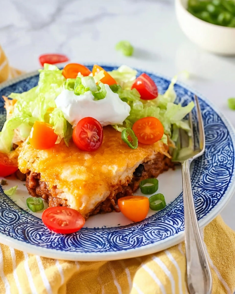 Crescent Rolls Taco Bake Recipe