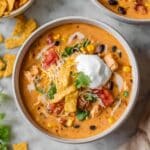 Creamy Southwest Chicken Soup Recipe