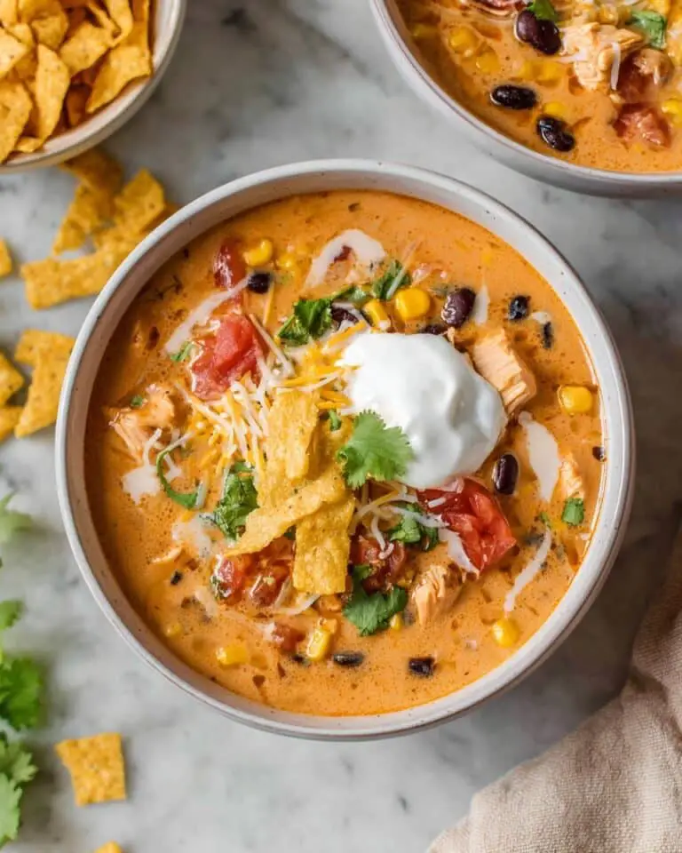 Creamy Southwest Chicken Soup Recipe