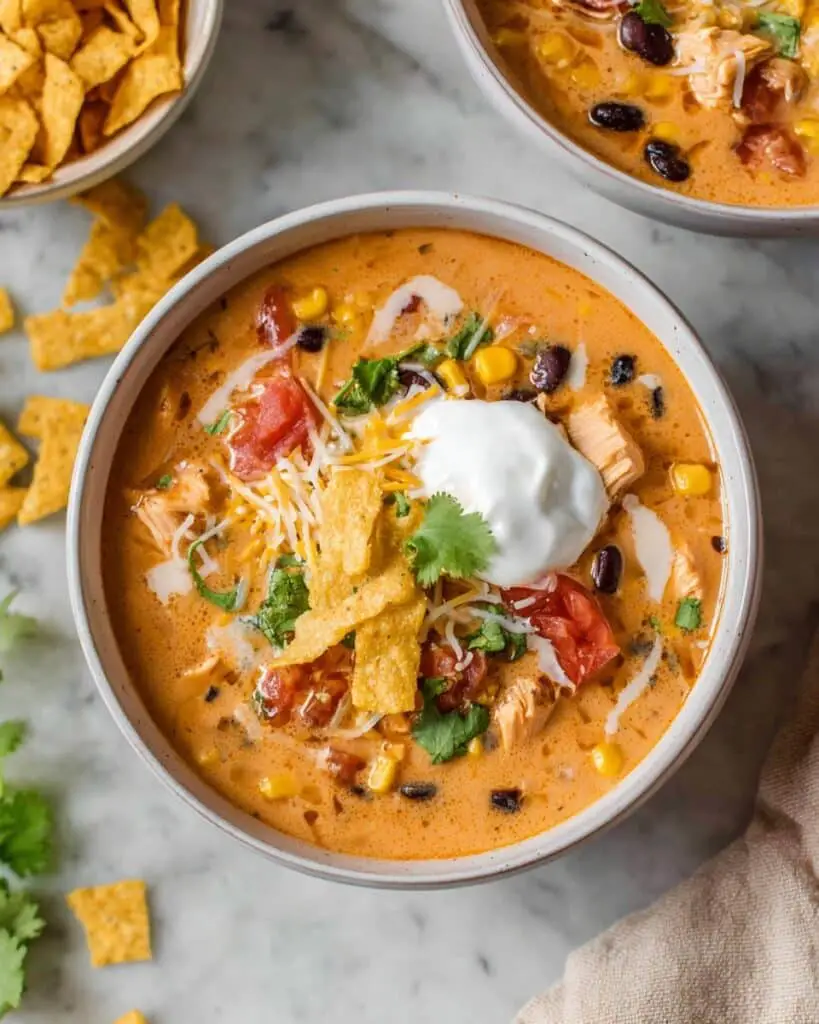 Creamy Southwest Chicken Soup Recipe
