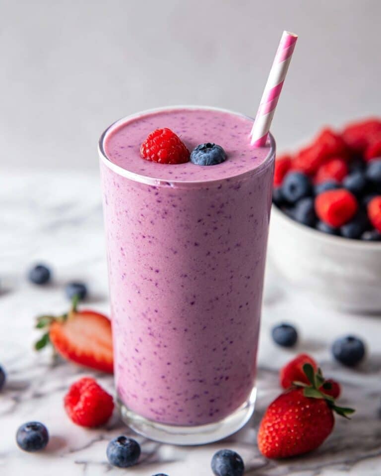 Easy Berry Smoothie Recipe