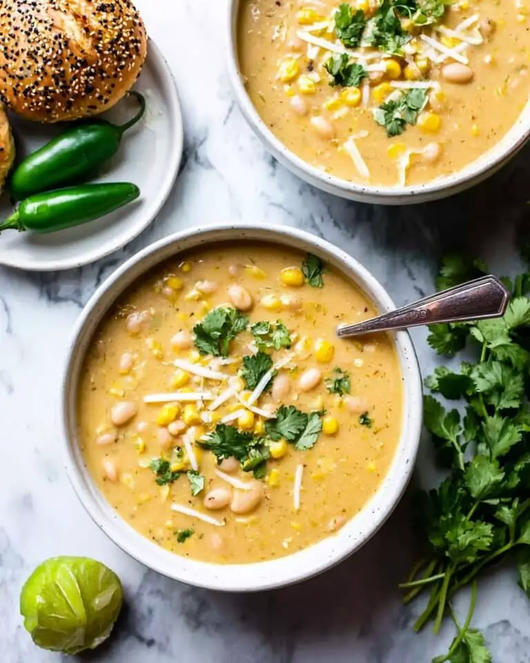 Creamy and Chunky Vegetarian Corn Chowder Recipe