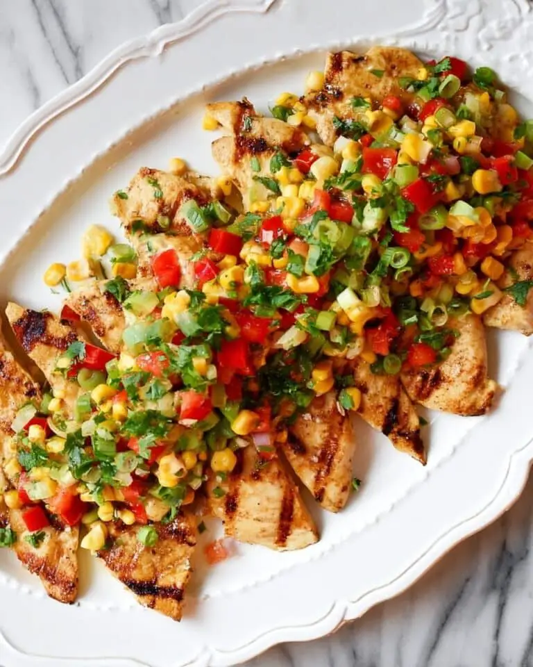 Zesty Lime Grilled Chicken Paillard with Pineapple Jalapeno Salsa Recipe