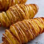 Air Fryer Accordion Potatoes Recipe