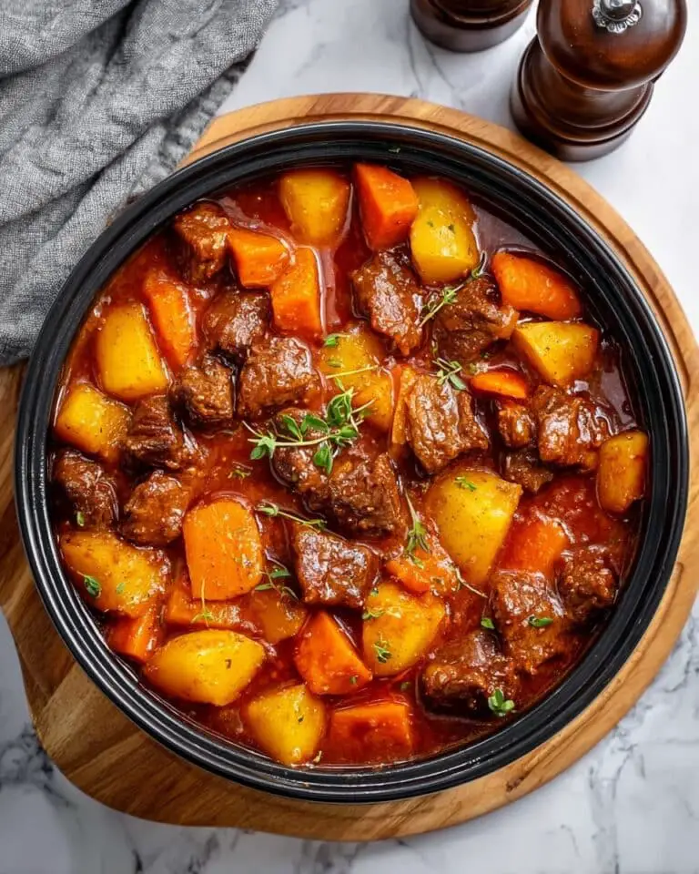 Easy Homemade Beef Stew Recipe