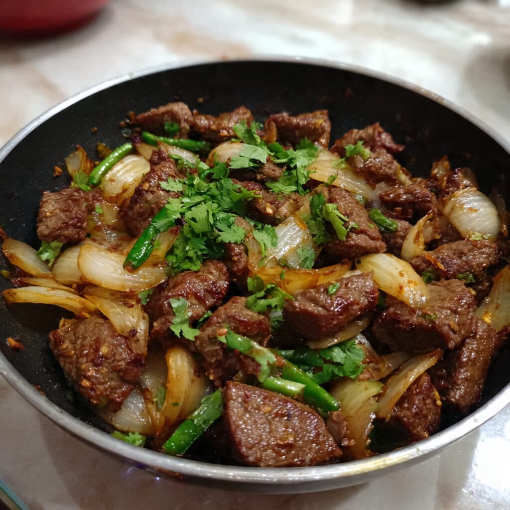 Awaze Tibs – Ethiopian Spicy Beef Stir-Fry Recipe