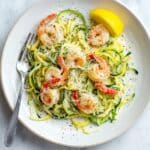 Shrimp Zucchini Pasta With Lemon & Garlic Recipe