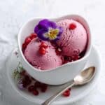 No Churn Pomegranate Sorbet Recipe
