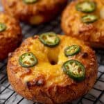Cheddar Jalapeño Bagels Recipe