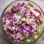 Cabbage and Sauerkraut Slaw Recipe
